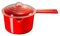 MicroEat Microwave Saucepan and Lid, Red