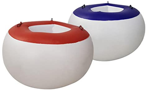 Bumper Ball Toys, 2 Kinder springende Bälle, Kinder aufblasbarer Körper Bubble Ball Sumo Spielzeug für die Entwicklung der Koordination Balance PVC Kissenbälle