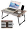 OMUMUO Laptop-Schreibtisch, Schoß-Schreibtisch mit Beinen, Schoß-Schreibtisch für Laptop, Schoß-Schreibtisch mit Kissen, Schoß-Schreibtisch 43.2 cm (17 Zoll) Laptop, Computer-Schreibtisch