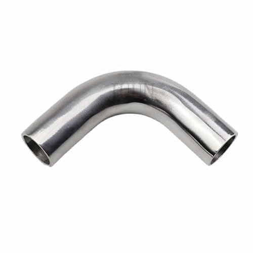 19mm 25mm 32mm 38mm 45mm 51mm Edelstahl SS304 OD Bogen 90 Grad Sanitär Schweißbogen Rohrverbinder Poliert Lebensmittelqualität-76mm