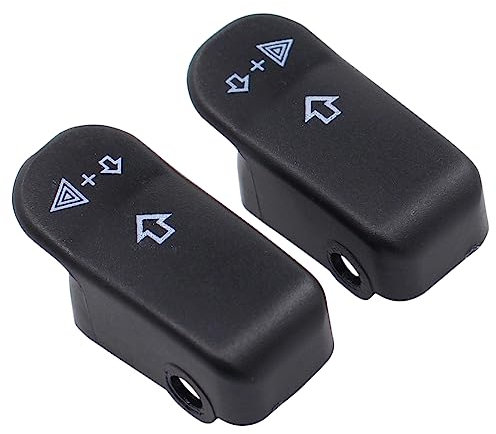 Blinker Schalter Verlängerung Blinkerschalter Motorrad Lenkerschalter schwarz für Harley Davidson Softail Dyna Fat Bob Street Bob Super Glide Wide Glide Touring Trike Sportster 1200 XL XR1200 V Rod