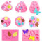 DBALL 8 Piezas Moldes de Flores para Fondant Moldes Silicona Manualidades 3D Rosa Girasol Loto Hoja Rama Moldes Fondant para Decorar Tartas Bricolaje Chocolate Vela