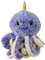 Soma Niedliche Krake Plüsch Spielzeug Octopus Puppe Kuscheltier Cartoon Oktopus Stofftiere Plüschtiere Geburtstag Geschenk XXL (Lila, 20 cm)
