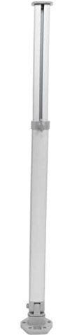 Support de Table de Camping-car, Pied de Table Réglable en Hauteur de 510 à 760 Mm, Support Pliant Télescopique pour Camping-car, Caravane, Bateau, Yacht