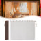 SPORTARC Kaminvorhang, Kamingitter für Kamin, offenes Feuer, Holzofen, 2 Stück Sichere Funkenschutz-Abdeckung, Sicherheitsschutz vor Bränden (61 x 55,9 cm)