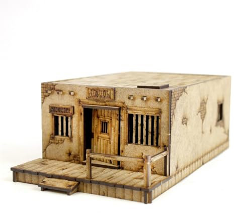 WWGaming | Wild West Jail | WGSH-003 – Tabletop Wargaming Scenery