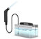 ZEY LUXE Electric Rechargeable Handheld Personal Travel Bidet Sprayer for Toilet, Bathroom and Outdoor Hiking, Sprayer Muslim Shower Spray Clean with 2.3 Liters Water Storage - Black
