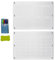 Transparent Dry Erase - Refrigerator White Board, Small Planner Board | Refrigerator White Board Calendar, Fridge Magnetic Planner Board, Transparent Magnetic Board for Fridge, Extensive Use