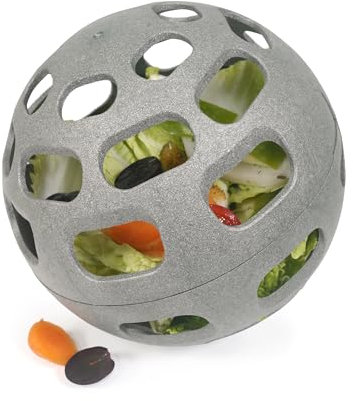 Rosewood Recycled Treat & Play Chicken Ball, Vegetable and Treat Dispenser for Chickens and Poultry