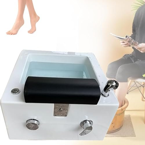 XCSCUK Pedicure Foot Spa,pedicure Bowl, Portable Foot Spa Bathtub,for Home, Hotel, Salon, Natatorium, Nursing, Club