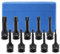 10 Stück Schlagschrauber bit set 1/2 Zoll, T20 - T80 Vielzahn Impact bit set, Lange bits set Geeignet für Drehmomentschlüssel und Ratschenschlüssel