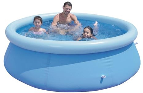 Inflatable Pool Kids - Toddler Swimming Pond Round Blow Up Pool | Multipurpose Inflated Bathtub Water Playground for Outdoor Indoor