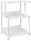 IBUYKE Druckerständer mit Regal, 3-stufiger Druckertisch mit Rädern, Drucker Wagen für Haus, Büro, Rolling Cart Stand für Heat Press, Mikrowelle und Mini-Kühlschrank TPS001W