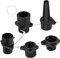 Paddleboard Pump Adapter, Portable Air Attachment, Leakproof Sealing Connector, Quick Inflate Tool for Raft, Surfing, Boating, Paddleboarding, Outdoor Water Sports Gear