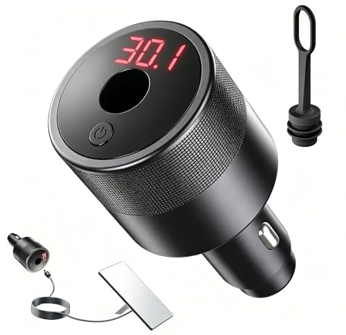 daboot Auto Ladeadapter für Starlink Mini, 60W 12V/24V auf 30V/2A DC Step-Up mit Spannungsanzeige, Zigarettenanzünder auf DC5521 Buchse, Netzteil für RV Camping
