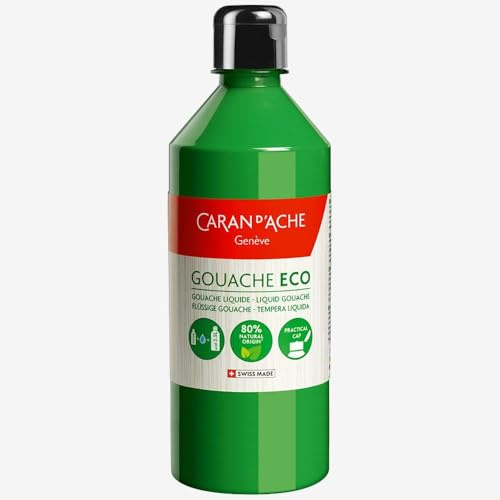 Caran d'Ache : Eco Gouache : 500ml : Bright Green