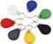 Timeskey NFC Tags NTAG215 NFC Kefob,NFC Tag Gleicher Kompatibel Mit Amiibo,504 Bytes Speicher / 7 Stück/Bunte Farbe