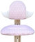 Blausberg Baby - Sitzkissen Set für Nomi Hochstuhl von Evomove - Happy Star Rosa