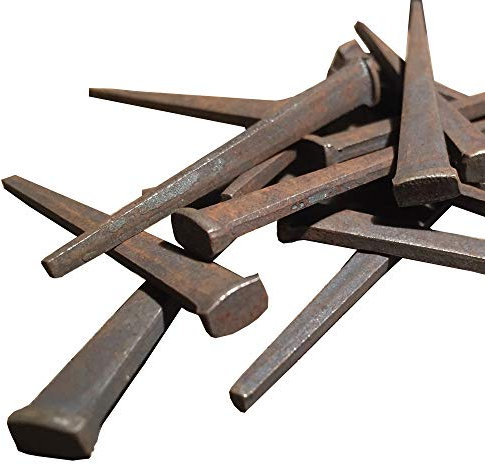 Bodennägel, Antik-Historische Reproduktionsnägel, 8D-Schnitt, 6,3 cm