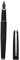 Matte Black Fountain Pen Extra Fine Nib, Warrior Series, Classic Design with Converter and Metal Gift Box by Hongdian