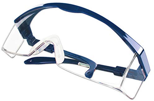 PENGQ Gafas de Seguridad/Gafas de Seguridad/Gafas de Seguridad de Laboratorio de Trabajo/Prueba de Goteo misceláneas de Gafas. (Color : Blue)