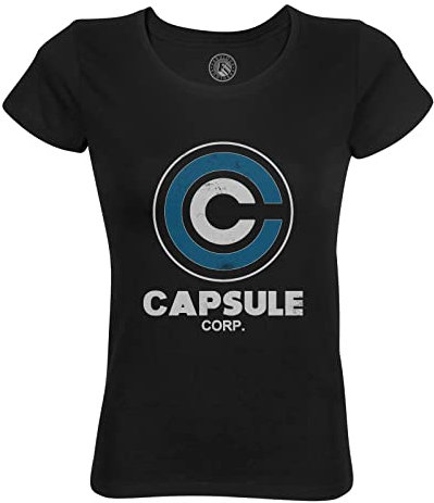 Fabulous T-Shirt Femme Col Rond Capsule Corp. Geek Jeux Video Serie Film