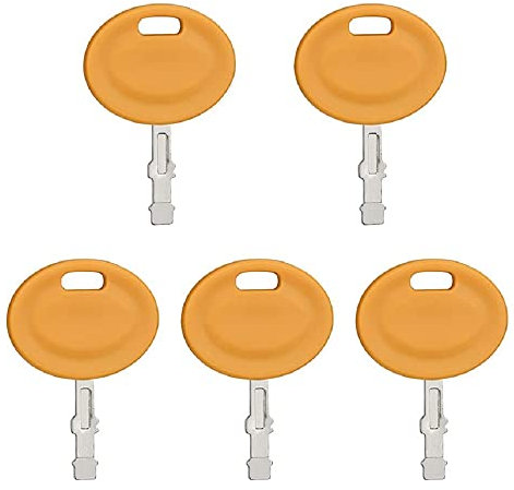 Generic U5CH 5 Stück Mäher Zündschlüssel 625-05000 625-05002 925-2054A Schlüssel passend für Rasenmäher MTD Cub Cadet Troy Bilt, Acrylic