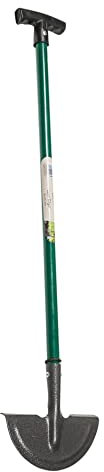 Heavy Duty Half Moon Edging Tool For Lawn, Garden Carbon Steel Edging Spade, Manual Lawn Edging Tool For Gardening & Landscaping_93L x 22W x 4H cm