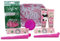 raupir Set bestehend aus Metall Drehtablett, vorgedrehte Cones G-ROLLZ, Grinder Acryl, Choosypapers Zigarettenpapier, Tubes - in Pink für den ultimativen Rauchgenuss