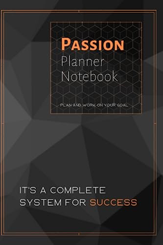 Passion Planner Notebook: With Time Management Page