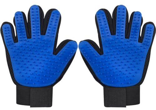 JSKWIKE Gant Brosse pour Animaux de Nettoyage Gant pour Animaux domestiques Gant de Massage, Poils Longs Poils Courts Chat Chien Cheval Lapin beauté pour l'épilation à Distance