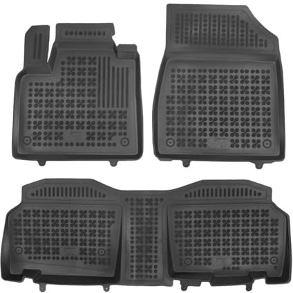 MDM Gummimatten für Renault Kangoo III 06.2021> Passform, Fussmatten mit hohem Rand 5 cm, cod. 3D 10049