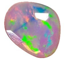 15x12x2mm Opal 1pcs FACETED Rare Quality Opal 1pcs FANCY FACETED Ethiopian Opal FACETED Natural welo opal multi fire opal loose Gemstone For Jewelry Making