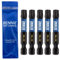 5 x Rennie Tools 50mm Long T30 TX30 Impact Screwdriver Driver Bits Set. Heavy Duty Magnetic Torx Screwdriver Bit Set. Black Oxide Coated Torx Impact Driver Bits. Torx Bit Set.