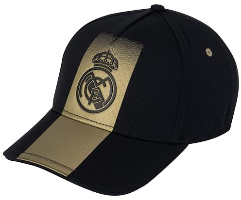 Real Madrid Real Cap Damen Mütze, Black/Black, One Size