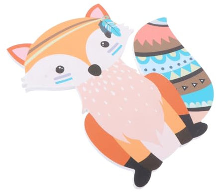 BESTonZON Fuchs Wanddekoration kinderzimmer dekor Kinderzimmer Tieraufkleber kinderzimmer wandsticker wall stickers for room Wohnkultur Schlafzimmer Aufkleber Kinderzimmer wandtattoos