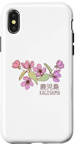 Hülle für iPhone X/XS Kagoshima Japan blüht | Kagoshima Japan