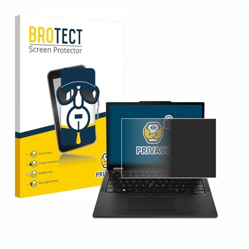BROTECT Anti-Spy Blickschutzfolie für Lenovo ThinkPad X13 Gen 4 Privacy Screen Protector [Displayschutz-Folie, Sichtschutz, Blaulichtfilter]