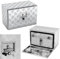 YRHome Aluminium Unterboden-Lkw-Box Pickup-Aufbewahrungsbox Wasserdicht Mit Schloss, T-förmigem Griff Aluminium-Truckbox Für Lkw, Anhänger, Pick-up,Wohnmobile 61x36x40.5 CM