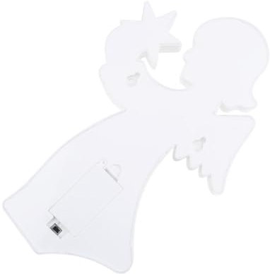 DOITOOL Elegante Nachtlampe in Engelsform Mit -lichtern Perfekt Als Dekoration Für Kinderzimmer