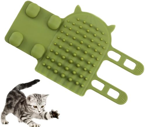 Selbstpflege Katzenbürste - Verstellbarer Silikon Trimmer für Ecke