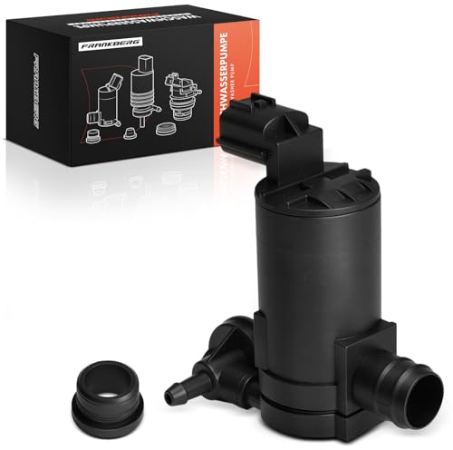 Frankberg Windscreen Washer Pump Windshield Front 2-pin 28920CA000 | Compatible with: NV200/Evalia Bus, Cube Z12, Murano I Z50, 2 DE DH, Leaf ZE0, 370 Z Coupe Z34, Murano II Z51