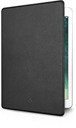 Twelve South SurfacePad para iPad Pro 9.7 Pulgadas | Funda de Piel de Lujo Ultrafina + Soporte de Pantalla (Negro)