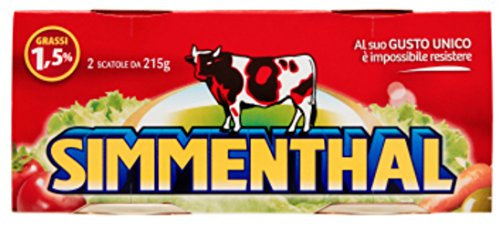 Simmenthal: Piatto Pronto di Carni Bovino in Gelatina Vegetale Piatto di Carne Pronto in Gelatina Vegetale 8 oz (215g) Confezione da 2) [ Italian Import ]