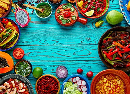 Tischsets I Platzsets - Tapas - 12 Stück in hochwertiger Aufbewahrungsmappe