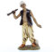 Moranduzzo Orientalischer Flötist für Krippe 10 cm Maßstab 1:20 - Unzerstörbare Krippenfiguren - Stil 700', Handbemalt, Offizielles Produkt, Hergestellt in Italien, Bildhauer M. Landi