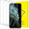 GiiYoon-3 PACK Screen Protector for Iphone X/XS and Iphone 11 Pro Tempered Glass [HD Crystal Clear] [Easy Installation] [Round Edge] [Scratch Resistant] [9H Hardness] Protection Film