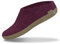 glerups - Ledersohle - Pantoffeln (38 EU Cranberry)