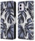 Head Case Designs Officially Licensed Nature Magick Navy Blue Beach Tropical Palm Leaves On Marble Leather Book Wallet Case Cover Compatible With Apple iPhone 11