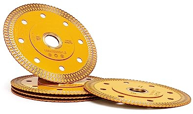 5Pcs/Box 4 Inch Supper Thin Porcelain Saw Blade Tile Blades for Cutting Granite Marbles Tiles (4-5pcs)